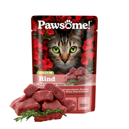 Pawsome! Adult s hovädzím mäsom 85 g